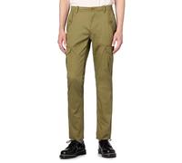 Brooks Brothers Men's Washed Cotton Stretch Cargo Pants, Olive