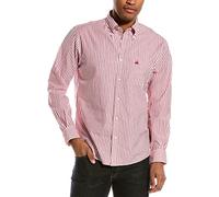 Brooks Brothers Mens Woven Shirt, L, Red