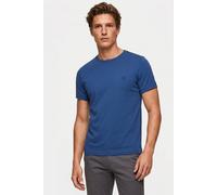 Brooks Brothers Plain T-shirt Indigo Cotton Indigo Talla: M | Camisetas Básicas Outlet | Hombre | Azul