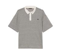 Brooks Brothers - Polo a Rayas de Lino-Algodón Jersey con Logo - Tops - Mujer - Multicolor - M -