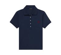 Brooks Brothers - Polo de Piqué de Algodón con Logotipo Bordado - Tops - Mujer - Azul - XS -