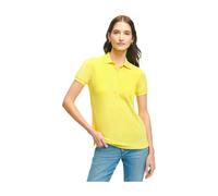 Brooks Brothers- Polo de Piqué Elástico de Algodón Supima- Tops- Mujer- Amarillo- S- Polo de Piqué Elástico de Algodón Supima