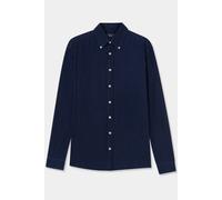 Brooks Brothers Slim Fit Cotton-linen Chambray Button Down Shirt Blue Talla: XXL | Camisas de Trabajo Outlet | Hombre | Azul