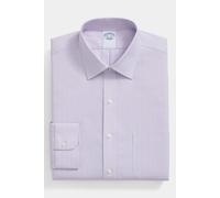 Brooks Brothers Slim Fit Non-iron Oxford Shirt With Ainsley Collar Light Pur Talla: 40.5/36 | Camisas de Trabajo Outlet | Hombre | Blanco