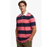 Brooks Brothers Slim-fit Rugby Stripe Stretch Pique Polo Shirt Dark Pink Talla: M | Camisas Casuales Outlet | Hombre | Rosa