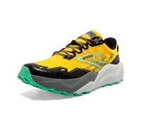 BROOKS Caldera 7, Sneaker Hombre, Lemon Chrome/Black/Sedona Sage, 42.5 EU
