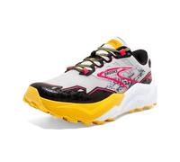BROOKS Caldera 7, Sneaker Mujer, Lunar Rock Lemon Chrome Black, 38 EU