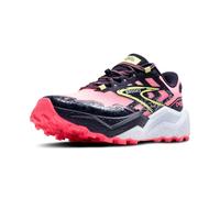 BROOKS Caldera 7, Sneaker Mujer, Rosa/Abrigo/Lima Soleado, 38.5 EU