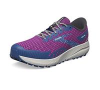 Brooks Calzado de Correr en montaña para Mujer Divide 4 (Medium), Purple/Navy/Oyster, 39 EU