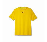 Camiseta de running brooks high point hombre amarillo M