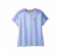 Brooks Camiseta de Manga Corta Mujer Sprint Free Aguamarina Mujer - Marca EAN: 0195394270600 - Talla: XS