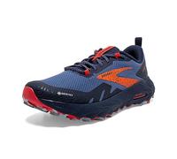 Brooks Calzado de Correr en montaña para Mujer Cascadia 17 GTX (Medium), Navy/Bittersweet/Peacoat, 38.5 EU