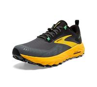 Brooks Cascadia 17, Zapatillas para correr Hombre, Negro/Amarillo (Limón Chrome Sedona Sage), 42 EU