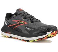 BROOKS Cascadia 18 GTX, Sneaker Hombre, Perla ennegrecida/Negro/Tomate, 41 EU