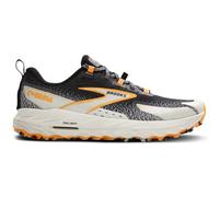 BROOKS Cascadia 18 - Hombre - Negro / Blanco / Narnaja - talla 40 1/2- modelo 2025