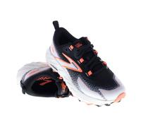 BROOKS Cascadia 18, Sneaker Mujer, Black Blue Wash Flame, 40 EU