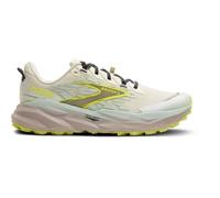 BROOKS Cascadia 19 W - Mujer - Beige / Verde / Gris - talla 38 1/2- modelo 2025