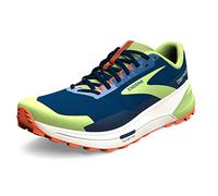 Brooks Catamount 2, Zapatillas Hombre, Multicolor (Navy Firecracker Sharp Green), 41 EU