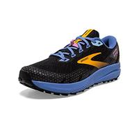 Brooks Divide 3, Zapatillas para correr Mujer, Negro Azul Amarillo, 37.5 EU