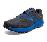 BROOKS Divide 4, Sneaker Hombre, Ébano/Negro/Azul Victoria, 46 EU