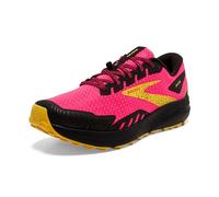 BROOKS Divide 4, Sneaker Mujer, Diva Pink Black Lemon Chrome, 35.5 EU