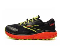 BROOKS Divide 5, Sneaker Hombre, Negro/Cereza/Lima, 42 EU