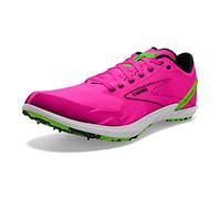 BROOKS Draft XC Spikeless, Sneaker Hombre, Pink GLO/Green/Black, 47.5 EU
