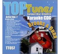 Brooks & Dunn / Lonestar - Top Tunes Karaoke CDG TT-057 Artist Vol. 7 Brooks & Dunn