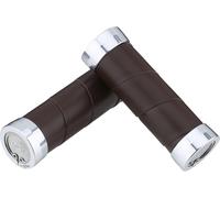 Brooks Empuñaduras delgadas de cuero para interruptores de puño giratorio en ambos lados Mod. 2023 marrón 100 mm / 100 mm