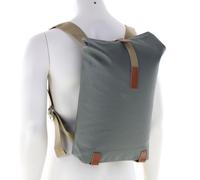 Brooks England Pickwick Cotton Canvas Small Mochila roll-top gris, algodón, unisex, 12L