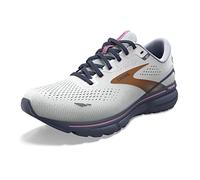 Brooks Ghost 15 Neutral - Tenis de correr para mujer, Spa Blue/Neo Pink/Copper, 42 EU