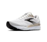 BROOKS Ghost 16, Sneaker Hombre, Blanco/Crema/Rosa, 44 EU