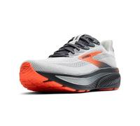 Brooks Ghost 17 Neutral - Tenis de Correr para Hombre, Oyster Mushroom/Orange/Ebony, 9.5 Wide