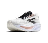 Brooks Ghost 17 Neutral - Tenis de Correr para Mujer, Blanco/Negro/Oro Rosa, 6.5 Wide