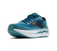 BROOKS Ghost MAX 2, Sneaker Hombre, Pop Azul marroquí/Aguamarina/Naranja, 44 EU