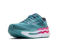Brooks Ghost MAX 2, Sneaker Mujer, Storm Blue/Knockout Pink/Aqua, 38.5 EU