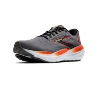 BROOKS Glycerin 21, Sneaker Hombre, Gris/Rojo mandarín/Verde, 42 EU