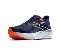 Brooks Glycerin GTS 22 - Tenis de Correr para Hombre, Peacoat/Cinta Azul/Naranja, 44 EU