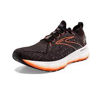 Brooks Glycerin Stealthfit 20, Zapatillas para Correr Hombre, Black Blackened Pearl Flame, 44 EU