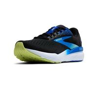Brooks Herren Ghost 16 Laufschuhe Neutralschuh Black/Cobalt/Neo Yellow - Schwarz 46,5