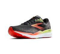 Brooks Herren Ghost 16 Laufschuhe Neutralschuh Black/Mandarin Red/Green - Schwarz 45