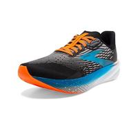 Brooks Hyperion MAX, Running Shoe Hombre, Black/Grey/Orange Clown Fish, 42 EU