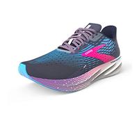 Brooks Hyperion MAX, Running Shoe Mujer, Peacoat/Marina Blue/Pink GLO, 41 EU