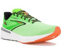Brooks Launch GTS 10, Running Shoe Hombre, Green Gecko/Red Orange/White, 41 EU
