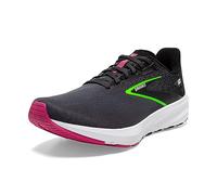 Brooks Launch 10, Running Shoe Mujer, Black/Blackened Pearl/Green, 39 EU