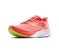 BROOKS Launch 11, Sneaker Mujer, Coral Primrose White, 42.5 EU