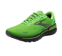 Brooks Men's Adrenaline GTS 23 Supportive Running Shoe - Green Gecko/Grey/Atomic Blue - 8.5 Wide