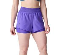 BROOKS Pantalón corto de running Dash 2in1 para mujer morado | XS
