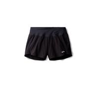 BROOKS Pantalones cortos de running para mujer Chaser 3 2.0 negro | M