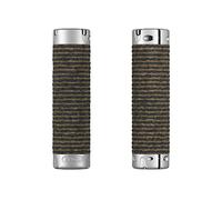 Brooks Plump Leather Grips (130 + 130 mm) - Mango Unisex para Adulto, Negro, estándar